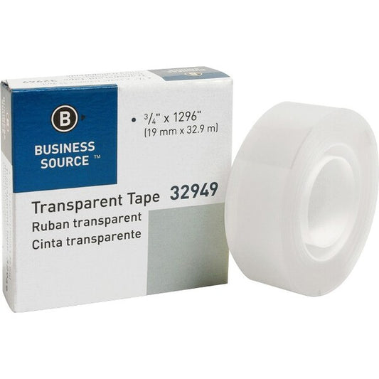 Tape, Roll, Transpr, 3/4X1296"