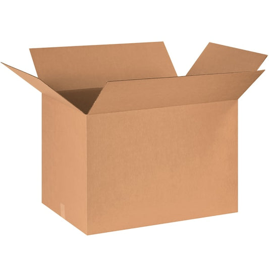 Corrugated Boxes, 30" x 18" x 18", Kraft, 10/Bundle