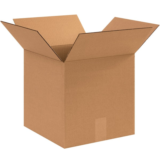 Heavy-Duty Boxes, 12" x 12" x 12", Kraft, 25/Bundle