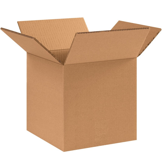 Double Wall Boxes, 10" x 10" x 10", Kraft, 15/Bundle