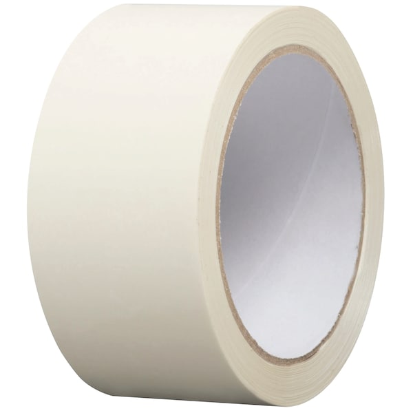 Packaging Tape, 50m L x 48mm W, White, PK36