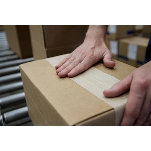 Water-Activated Packaging Tape, Roll, PK10