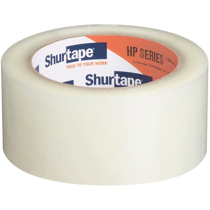 Packaging Tape, 100m L, 4-25/64" dia., PK6