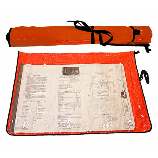 Tool Bag, Blueprint Plan Bag, Blue