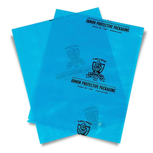 Rust Preventative Flat Poly Bag, PK250, Package quantity: 250