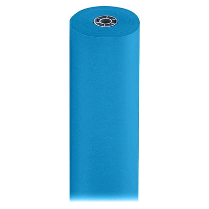 Colored Kraft Paper, 50#, 36", Blue, 1/Roll