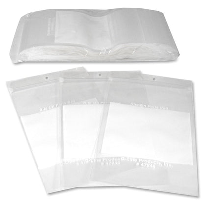 4" x 6" Reclosable Write-On Bags, PK 1000