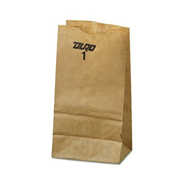 Grocery Bag Flat Bottom 12# White, Pk500