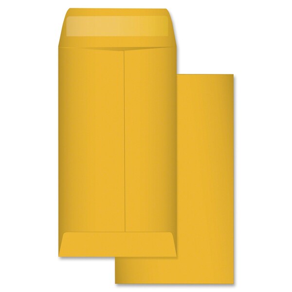 Gummed Envelopes, 3 3/8" x 6", Kraft, 5000/Case