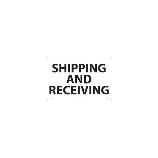 SHIPPING AND RECEIVING, 12X18,