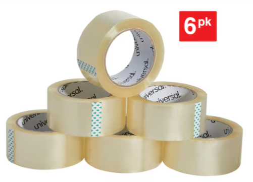 HeavyDuty Box Sealing Tape, 48mmx50m, PK6