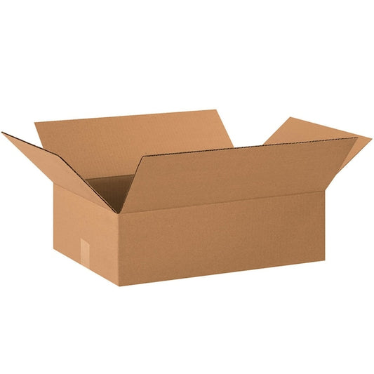 20 x 14 x 6 Flat Cardboard Corrugated Boxes