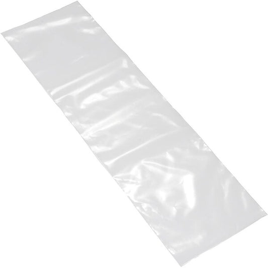 Clear Layflat Poly Bags 4 mil, 8X28, 500PK