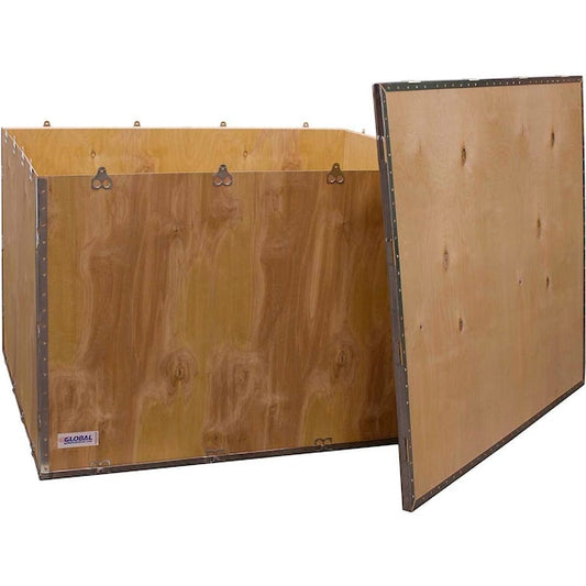 6 Panel Shipping Crate w/ Lid, 47-1/4L x 39-1/4W x 29-1/2H