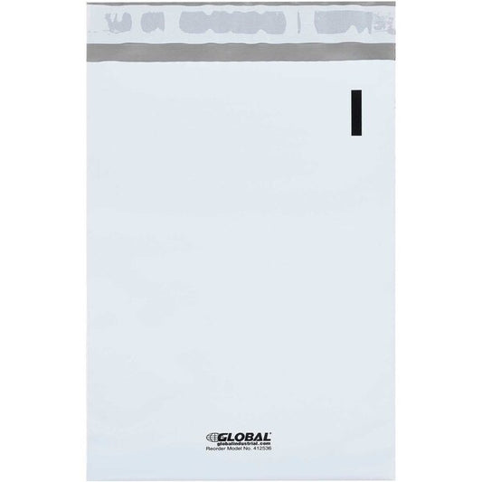 #0 Self Seal Poly Mailers, 6W x 9L, White, 1000PK