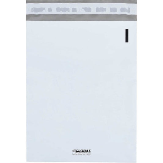 #1 Self Seal Poly Mailers, 7-1/2W x 10-1/2L, White, 1000PK