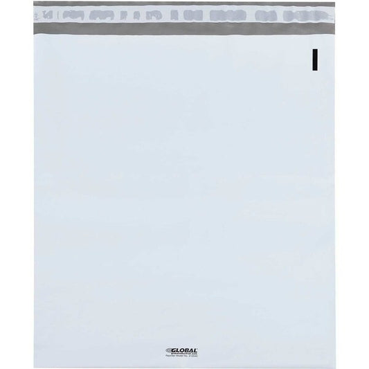 #5 Self Seal Poly Mailers, 12W x 15-1/2L, White, 500PK