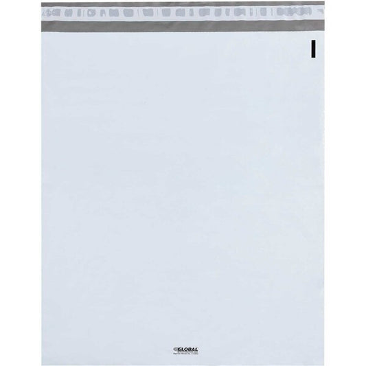 #7 Self Seal Poly Mailers, 14-1/2W x 19L, White, 500PK
