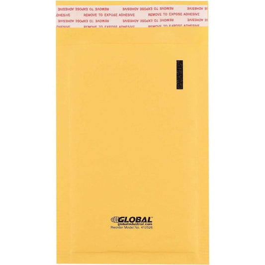 #000 Self Seal Bubble Mailers, 4W x 8L, Gold, 500PK