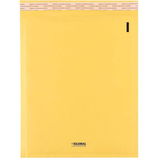 #4 Self Seal Bubble Mailers, 9-1/2W x 14-1/2L, Gold, 100PK