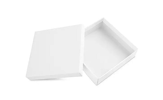 Jewelry Boxes, 3 1/2" x 3 1/2" x 1 1/2", White, 100/Case