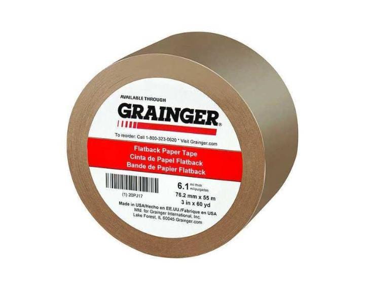 Kraft Flatback Paper Tape, 3Inx60 yd.