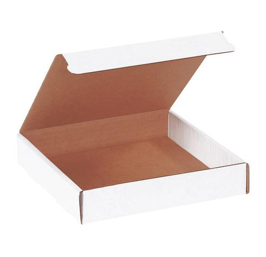 Literature Mailers, 7-3/8" x 7-3/8" x 1-3/8", White