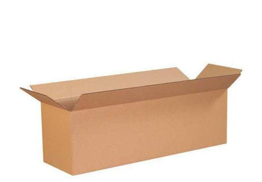 Long Corrugated Boxes, 26" x 8" x 8", Kraft