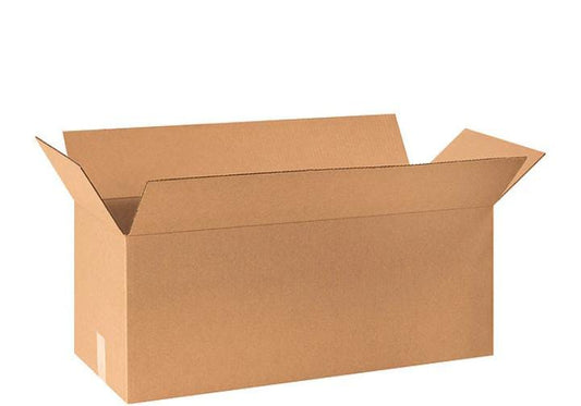 Long Corrugated Boxes, 30" x 12" x 12", Kraft