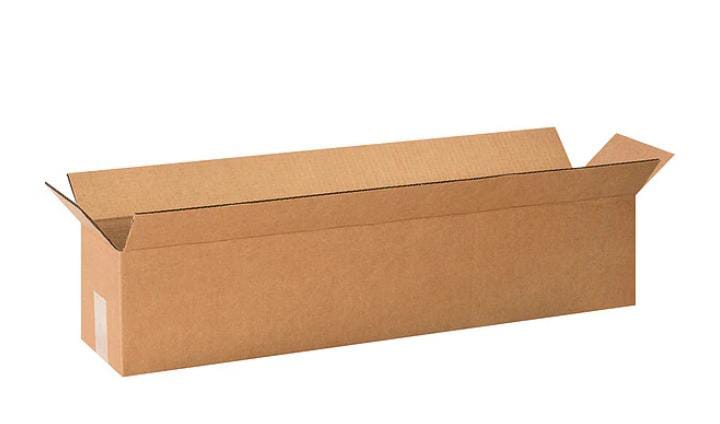 Long Corrugated Boxes, 60" x 12" x 12", Kraft