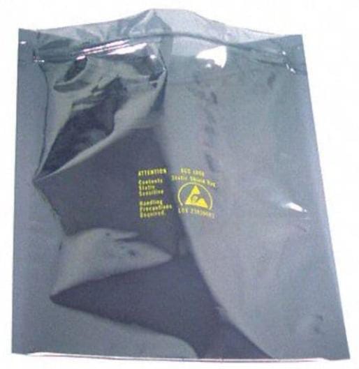 Metal-In Static Shielding Bag, 6x4, PK100