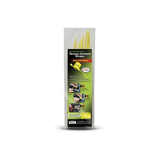 TAMPER EVIDENT STRAPS 10/PK