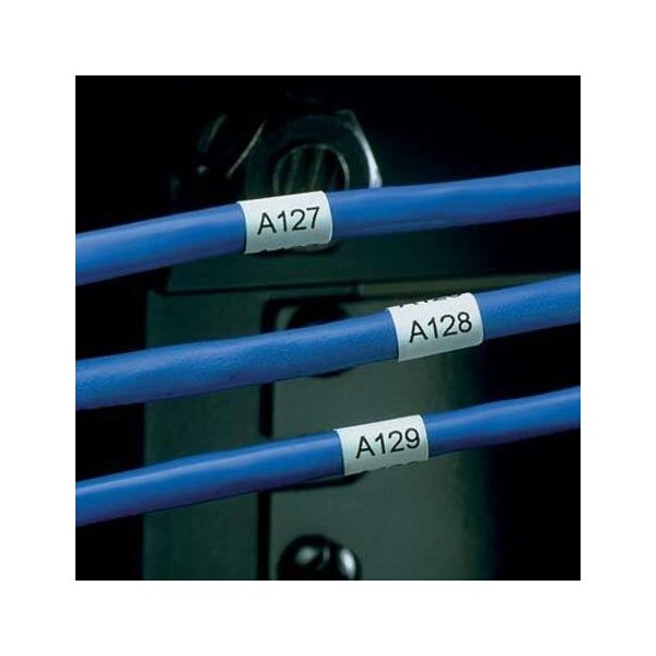 P1 Nyl Cloth Cont Tape, 1" x 18 ft., Bl/wh