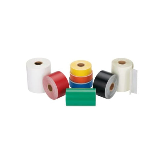 Cont Tape, 2" W x 10 ft. L, Vinyl, Rd