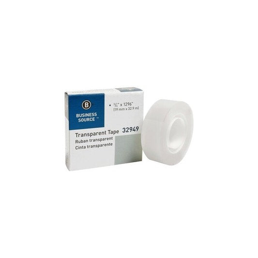 Tape, Roll, Transpr, 3/4X1296 Inch