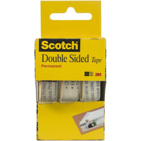 TAPE, DBLSIDE, 1/2X250, PERM