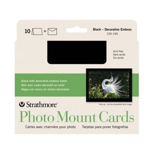 BLCK PHOTO-CARDS AND ENVELOPES