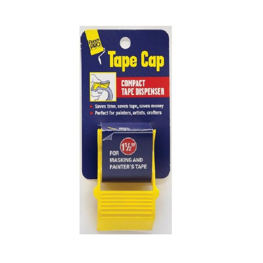 Foampro Compact Tape Dispenser, Yellow