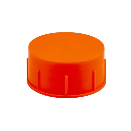 CAP PACKAGING ORANGE LDPE, 20000PK