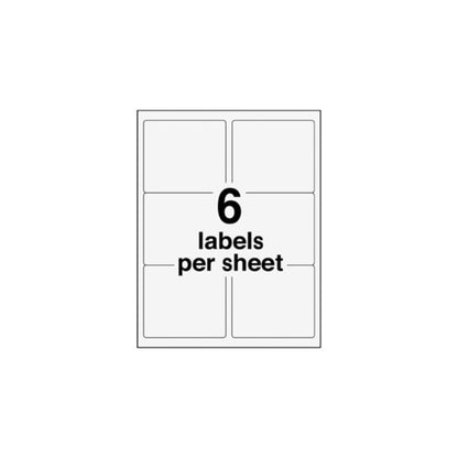 Label, Lsr/Inkjet, 4X3-1/3, We 600PK