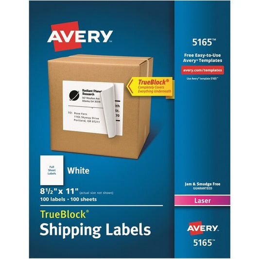 Label, Lsr, Sheet, 8.5X11,100PK