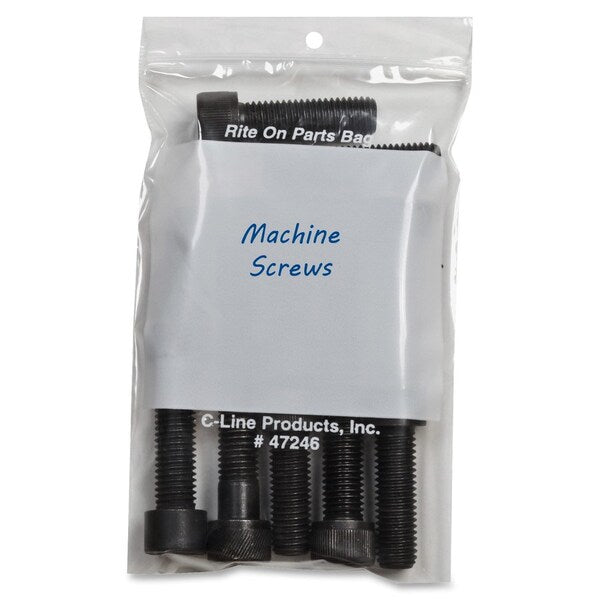 Bag, Poly, Zip, Reclose, 4X6 1000PK