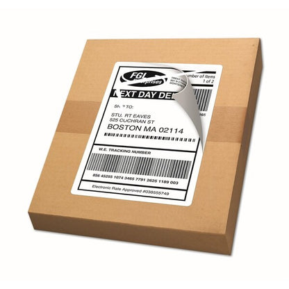 Label, Lsr, Shpng, 5.5X8.5,500 500PK