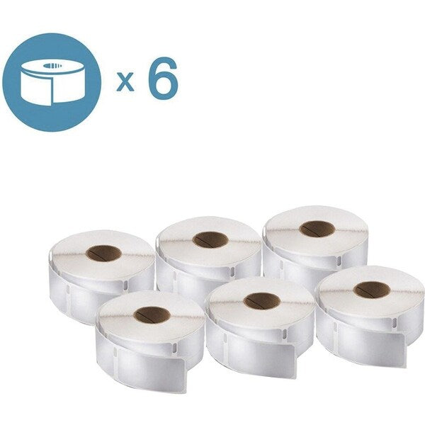 Label, Lw, 3/4"" X 2"", 6 X500 Pk