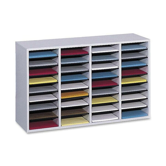 Adjust Organizer, 39-1/4"x11-3/4"x24, 36 Compartment, Gray