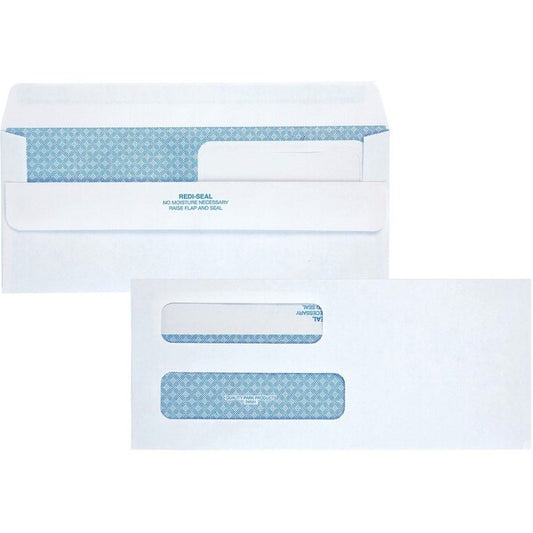 Envelope, 8-5/8, Dbl Wnd, Wh Pk