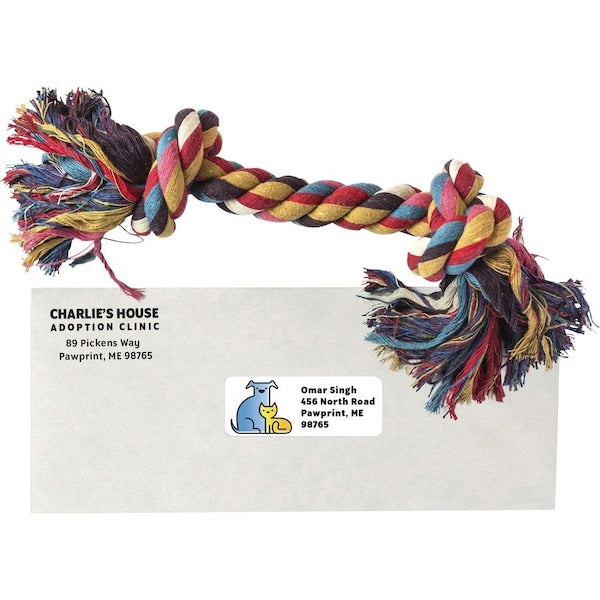Label, Lsr, 1X2-5/8, We Pk