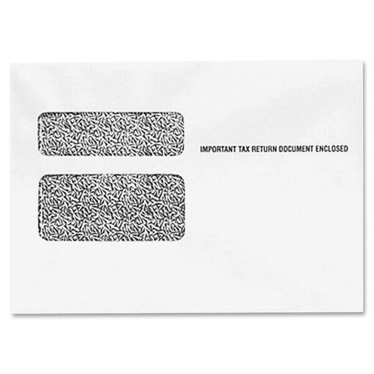 Envelope, W-2, Double Window Pk