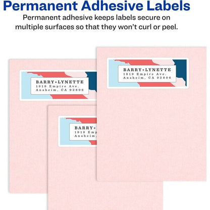 Label, Add, 30Up, 300Pk, Gclr