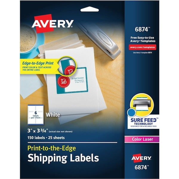 Label, Color, 3X3.75, We, 150 5PK